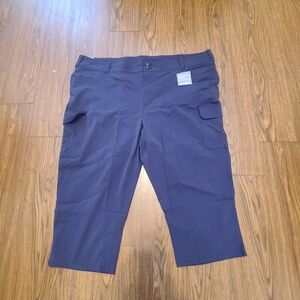 Eddie Bauer Deep Purple Hiking Capris